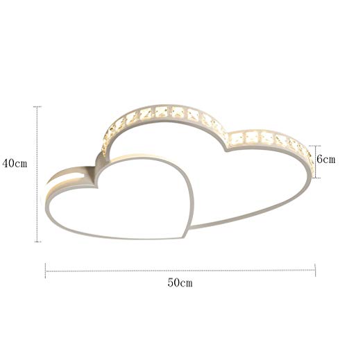 Plafonnier LED 24W Dimmable avec Télécommande pour Salon - 4