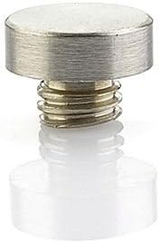 Emtek 97324 Solid Brass Button Tip for 4 Inch Heavy Duty or Ball Bearing Hinges, Oil Rubbed Bronze