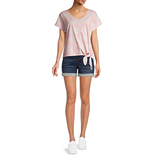 Time And Tru Women's Mid-Rise Denim Shorts (10, Dark Wash) #TOP2