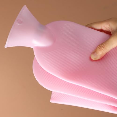 Bouillotte d'eau chaude longue avec housse lapin, idée cadeau douce - 7