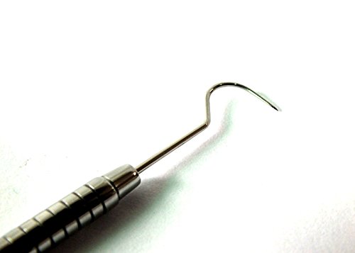 ADDLER DENTAL EXPLORER WITH PROBE DOUBLE SIDED SOLID PREMIUM 6MM HANDLE. LIFE TIME ANTI RUSTING WARRANTY