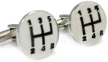 Novelty 5 Speed Car Gear Cufflinks Gift Boxed By Cuff4U