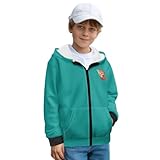 Xnshcedy Boys Sweatshirt Size 7-8 Fleece Zip Up Hoodie Cool Dragon Hoodie Kids Fleece Jacket Fashion Dragon Sweatshirt for Boys Playwear Home Wear Outdoor