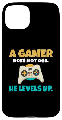 �Q�[�}�[�͍΂��Ƃ炸�ALustiges Gaming �����x���A�b�v���܂� �X�}�z�P�[�X iPhone 15 Plus �p