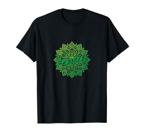 Mandala Vegano Camiseta