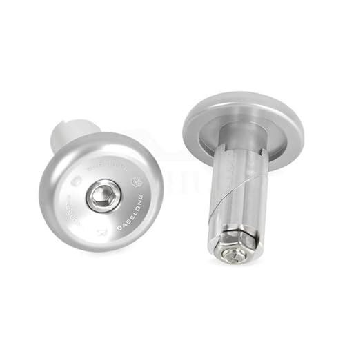 XNASU Einzigartig Für Yamaha YZ125 YZ250 YZ250F YZ450F YZ125X YZ250X WR250F WR450F WR250R Motocross Hand Bar End Lenker Griffe Kappe (Farbe : Silver, Size : Normalcy)