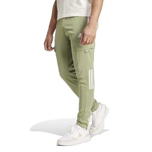 adidas Tiro Cargohose für Herren, Zelt grün/weiß, L