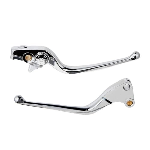 Brems- und Kupplungshebel kompatibel mit Indian Challenger Chieftain 2019-2024 Motorräder(Chrome)
