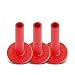 No Nuts Cymbal Sleeves 3-PK (Red)
