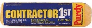 Purdy 144688093 9" Contractors 1st 1/2" Nap Roller Cover - 15ct. Case