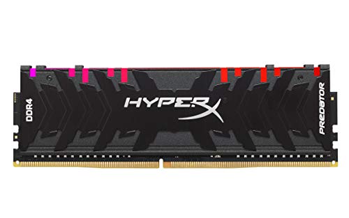 Image of HyperX Predator DDR4 RGB 64GB Kit 3000MHz CL15 DIMM XMP RAM Memory /Infrared Sync Technology- Black (HX430C15PB3AK4 /64)