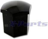 Farbe: Schwarz Abdeckkappen Kappen für 20 RADSCHRAUBEN RADMUTTERN SCHWARZ SW19