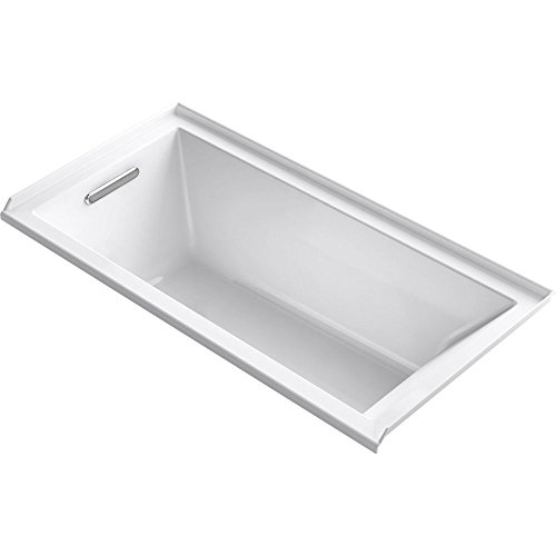 Kohler K-1121-L-0 Unterstrich Badewanne 60X30X19 Linker Flansch
