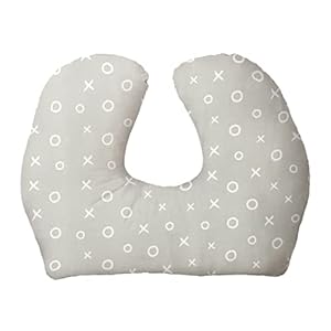Jolly Jumper Baby Sitter Nursing Cushion – Hugs & Kisses – Grey & White