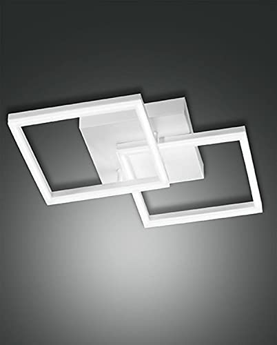 Fabas Luce LED Wandleuchte BARD, 4000K, 1x 39W, 4000K, 3620lm, IP20, weiß