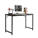 Produktbild soges Schreibtisch 100x50cm Computertisch PC Laptop Tisch Arbeitstisch Bürotisch Holz, stabil und langlebig Tisch für Zuhause und Büro, Schwarz WK-JK100-BK
