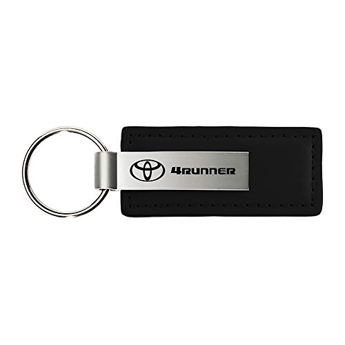 Au-TOMOTIVE GOLD Toyota 4Runner Keychain & Key Ring – Premium Black Leather…