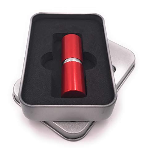 Onwomania Rouge à lèvres Brillant à lèvres Rouge Argent Noir Clé USB dans Une boîte Cadeau 8 Go USB 2.0
