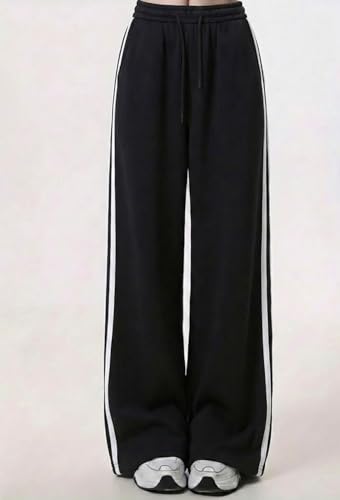 Image of dockstreet Track Pant for Women || Baggy Fit || Track Pants || Full Elastic Jogger Track Pant ||