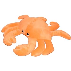 Sniffr Crab Whale Toys for Dogs|Squeaky Toy|Non-Toxic,Soft,Stuffed Interactive|Squeaker Inside|Super & Durable|Machine Washable|Small to Medium & Large|Enhanced Durability|for All Breeds|Chew Tug