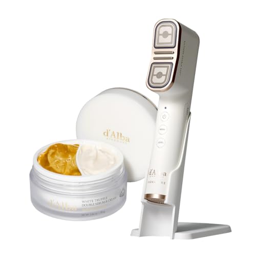 d’Alba Allthera Double Shot Beauty Massager | 3-Mode Facial Beauty Massager | Face & Body Care | Korean Skincare Tool
