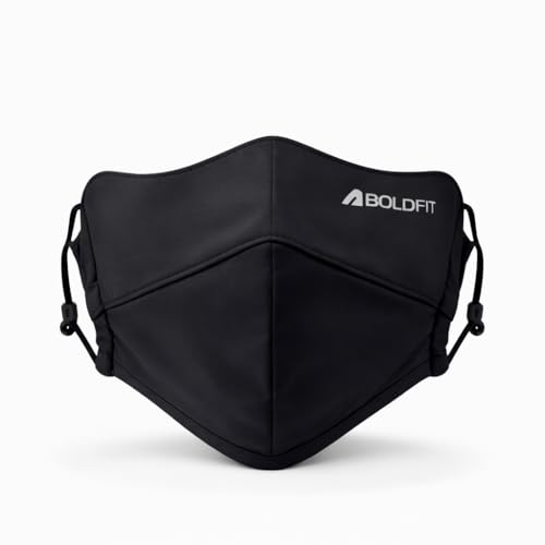 Image of Boldfit Masks for Men & Women, UPF 50+ UV Protection, Breathable Face Mask with Ice Silk Cooling, Adjustable Fit, Moisture-Wicking, Anti Pollution Reusable for Cycling, Travel & Outdoor Sports