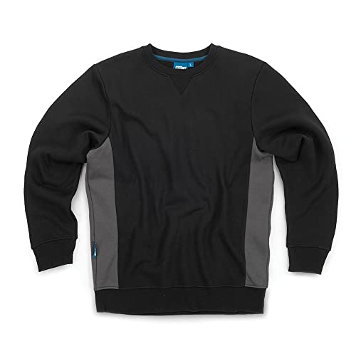 Tough Grit 2-Tone Sweatshirt Black/Charcoal Size XXXL