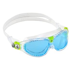 Aquasphere Seal KID, Schwimmbrille, Schwimmbrille für Kinder ab 3 Jahren mit UV-Schutz, Silikondichtung und beschlag- und leckagefreien Gläsern für Jungen & Mädchen