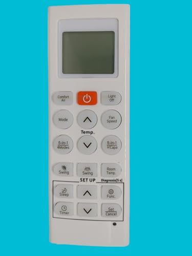 Image of Sanavya AC Remote Control - Compatible Replacement for Split & Window Air Conditioners - Replicates Genuine Remote Functions (Lg Split Air Conditioner Remote 36J)