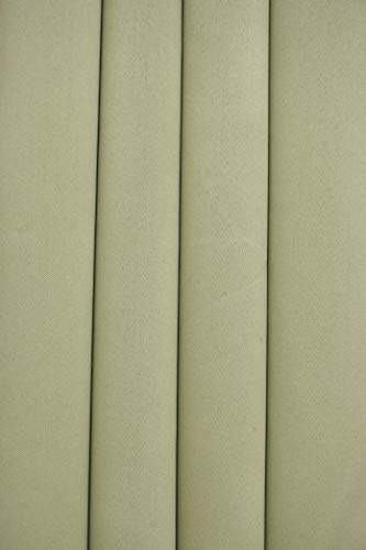 Image of Premium Blackout Solid Curtain for Home 100% Opaque Curtains for Window 6 Feet,Pack of 3,Olive Green