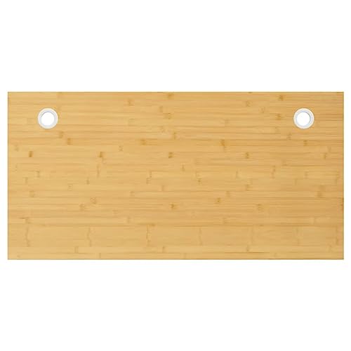 vidaXL Tablero de escritorio de bambú 100x50x2,5 cm