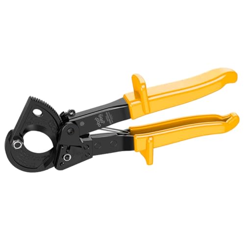 Alicate Tesoura Corta Fios até 240mm Com Catraca Regulável