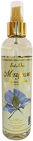 SOL DE ORO Splash Cologne Mariposa 8 oz Fragancia de Cuba