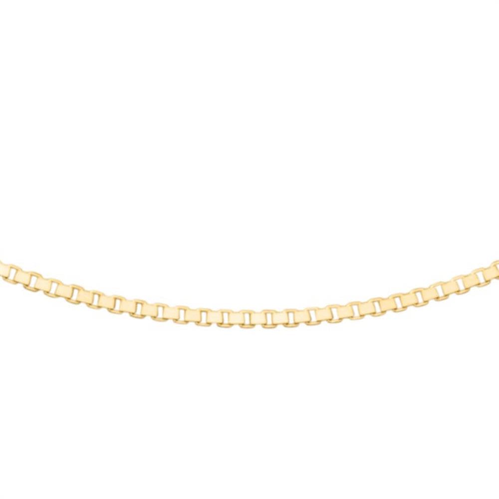 Unique Venezianerkette 1,2 mm aus vergoldetem 925er Silber
