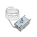 Lichtblau Thermostat Ranco K59-L1287 I Ersatzteil Kühlschrank für Liebherr 6151086 I Kühlschrankthermostat kalt aus: -27° warm aus: -12° konstant ein: +5° I Kapillarrohr 900mm