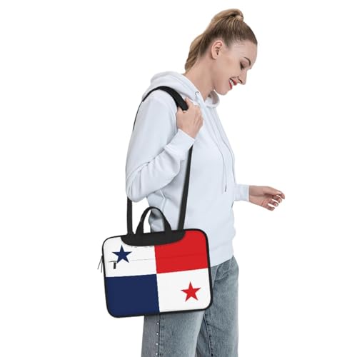 Sac portable léger motif Panama tendance pour bureau - 3