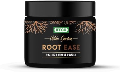 IFFCO Urban Gardens - Root Ease - Rooting Hormone Powder - Promote Fast Root Growth from Plant Cuttings & Grafting - All Purpose Plant Growth Nutrition - 50gm
