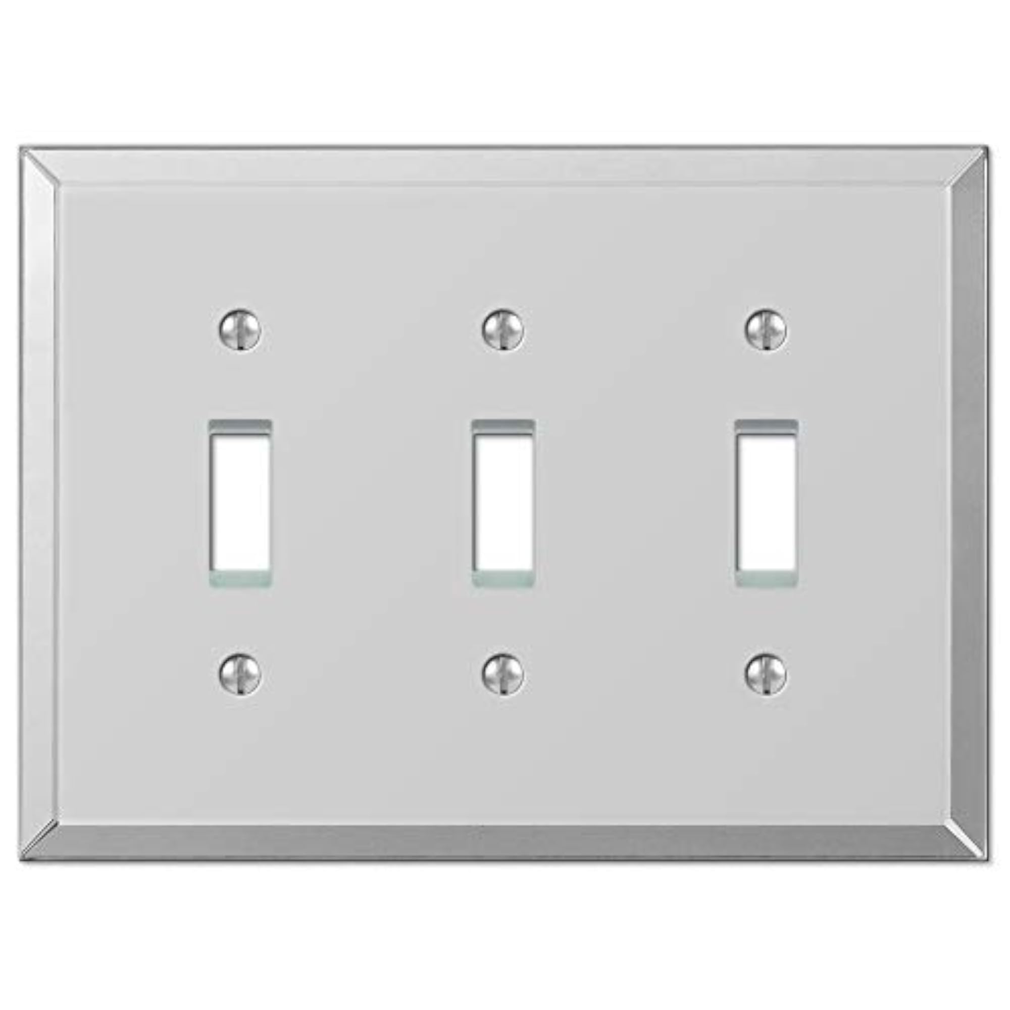 Mirror Wallplate, Acrylic, Clear