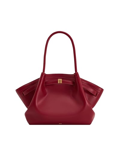 JW PEI Bolsa feminina Hana média de camurça sintética, Claret, Medium