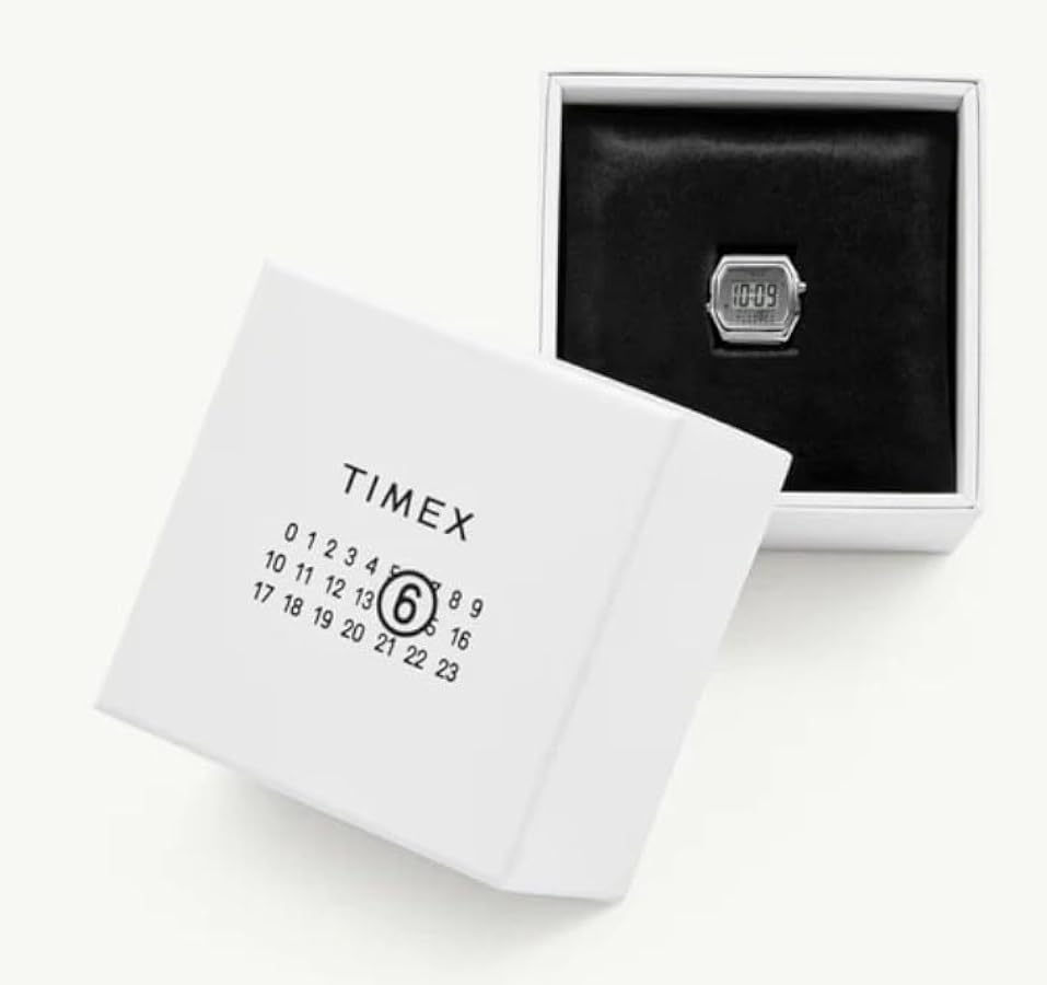 Amazon | Timex×MM6 T80 リングウォッチ 指輪 S M S33YW0003 M10063 