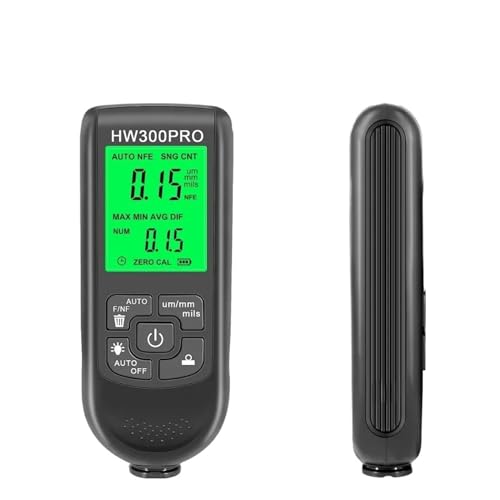 Calibrador de espesor HW-300MINI para pintura automotriz miniatura 1