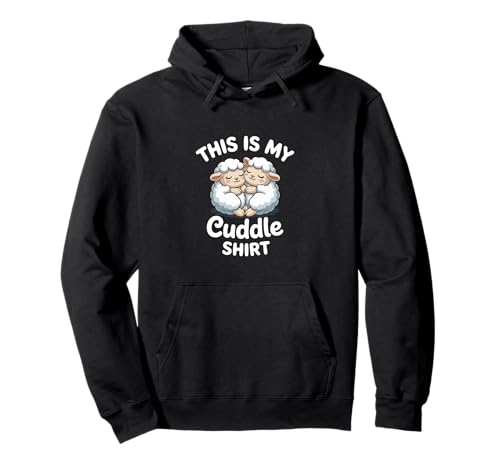 ���킢���ӂ�ӂ�̗r�B���ꂪ���̕������߂ł��B Cute Fluffy Sheep This Is My Cuddle �p�[�J�[