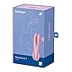 Satisfyer ’Threesome 1’, 14 cm, Auflegevibrator, 3 Motoren, Schamlippen- und Klitorisstimulation, Farbe:pink