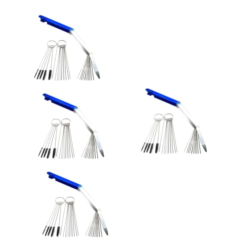 Alipis 12sets Cleaner Kit Bike Cleaning Brushes for Throttle Body Motorbike Cleaning Kits Motorcycle Cleaner