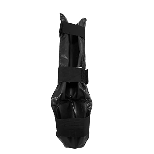 Caneleira Artes Marciais com Peito de Pé - Nylon com Elásticos