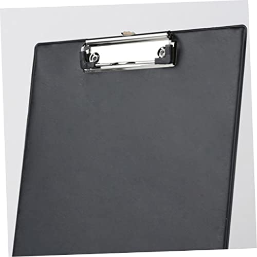Tablette d'écriture A4 pvc noir porte-bloc note portable école - 6
