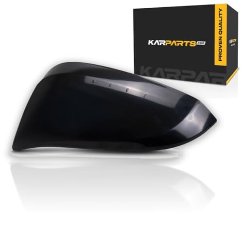 For Toyota Highlander 2014 15 16 17 18 2019 Door Mirror Cover Driver Side | Includes Hybrid Model | Paint To Match | Replacement For TO1326124 | 879450E040C0