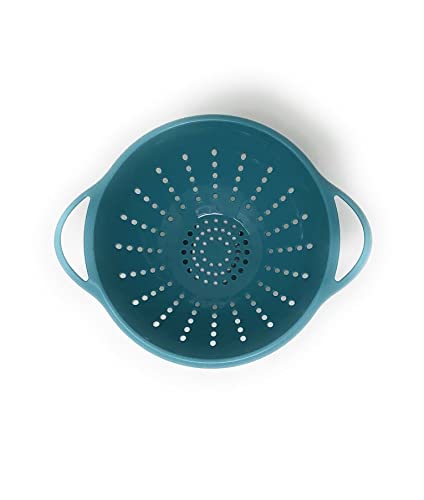 Debra's Kitchen Made In Usa Mini Colander, 8 X 3.5 Inch, Teal (14Dk068) #TOP2