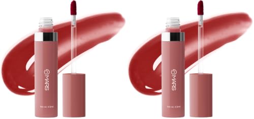 Image of MARS Drip Lip Tint for Women (4.5 ml) (05-Cranberry Drip) | Lightweight & Long-Lasting | Comfortable Long Wear | Non-patchy Reapplication |Buildable Color, Glossy Finish (Pack of 2)