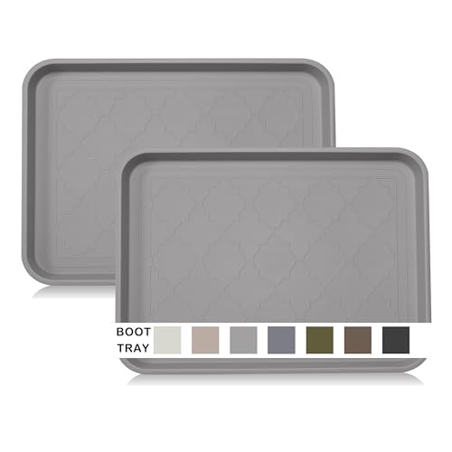 WATANIYA PET Boot Tray for Entryway Indoor, Heavy Duty Shoe ...